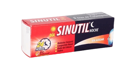 SINUTIL DIA/NOCHE 500 MG X 9CAP SIN AZUC