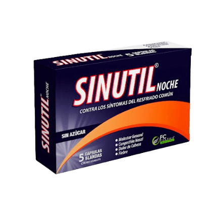 SINUTIL NOCHE X 5CAP