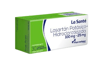 LOSARTAN POTASICO-HIDRO 100MG-25MG 30TAB