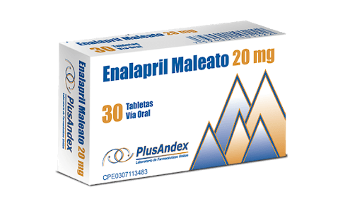 ENALAPRIL MALEATO 20MG X 30TAB