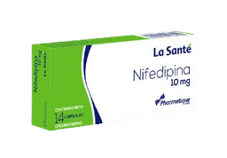 NIFEDIPINA 10MG X 14 CAP