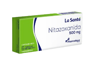 NITAZOXANIDA 500MG X 6TAB