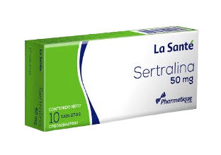 SERTRALINA 50 MG X 10 TAB