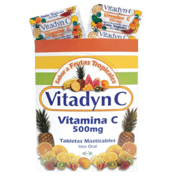 VITADYN C 500MG F/TROP X 10TAB MASTICABL