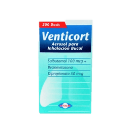 VENTICORT AER 100MCG + 50MCG X 200DOSIS