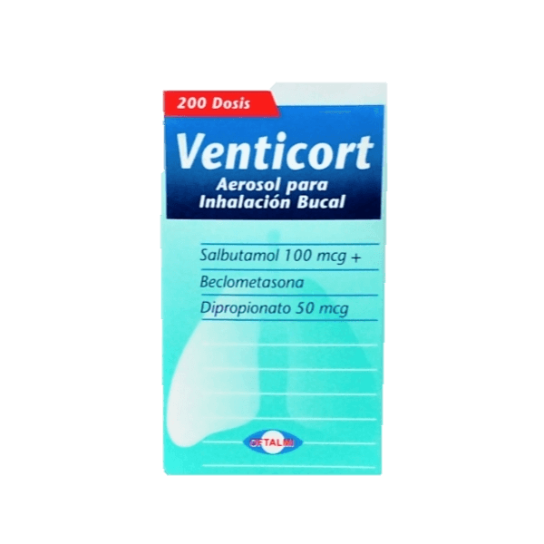 VENTICORT AER 100MCG + 50MCG X 200DOSIS