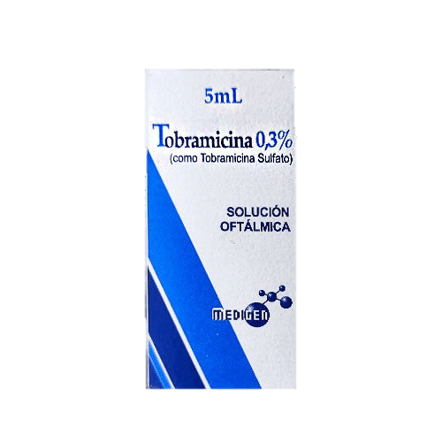 TOBRAMICINA 0,3% SOL OFT 5ML