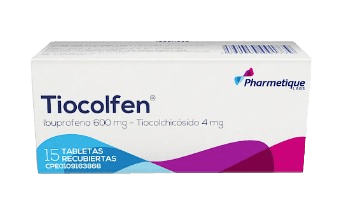 TIOCOLFEN 600 mg - 4 mg TAB X 15 TABLET