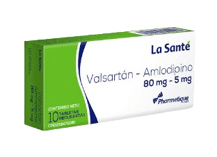 VALSARTAN-AMLODIPINO 80MG-5MG X 10TAB