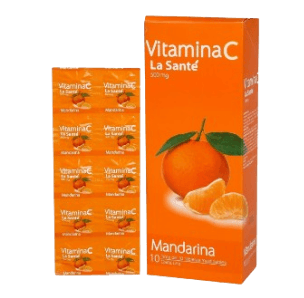 VITAMINA C 500MG X 10 TAB MAS MANDARINA