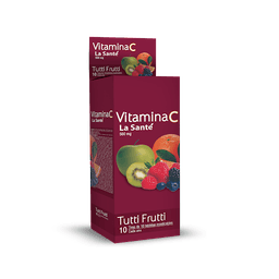 VITAMINA C TUTTI FRU X10TAB MAST LA SANT