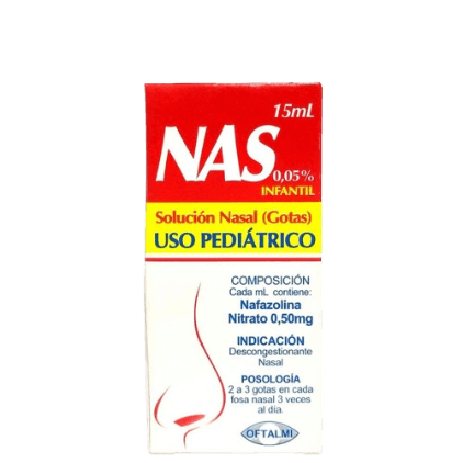 NAS SOLUCION NASAL PED 15ML