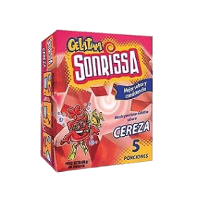 GELATINA SONRISSA CEREZA 66GR