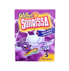GELATINA SONRISSA UVA 66GR