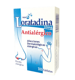 LORATADINA 10MG X 10TAB MEDIGEN