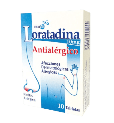 LORATADINA 10MG X 10TAB MEDIGEN