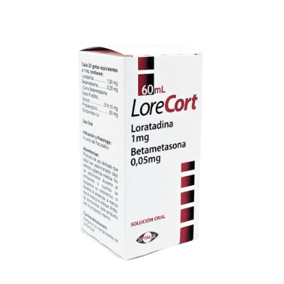 LORECORT SOLUCIÓN ORAL 60ML