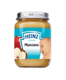 HEINZ COLADO MANZANA 186GR 