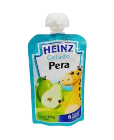 HEINZ COLADO POUCH PERA 113GR
