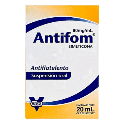 ANTIFOM 80MG/ML SUSP ORAL GOTAS X 20ML
