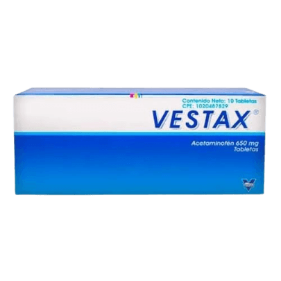 VESTAX 650MG X 10TAB VARGAS