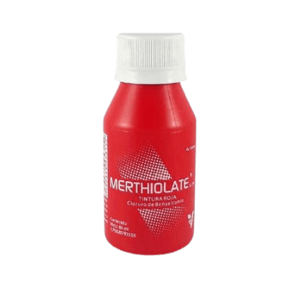 MERTHIOLATE ROJO 60ML
