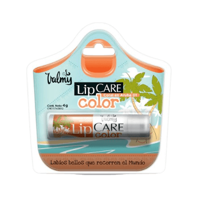VALMY LIP CARE COLOR # 01 CORAL EN ARUBA