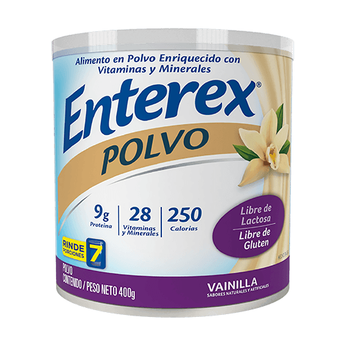 ENTEREX POLVO VAINILLA 400 GRS