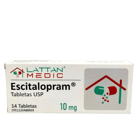 ESCITALOPRAM TAB 10MG X 14 LATTAN
