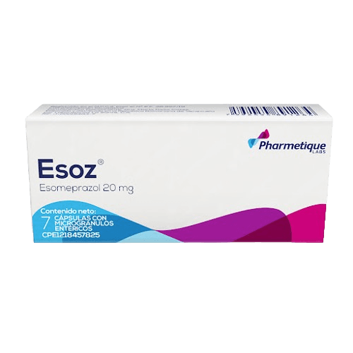 ESOZ 20 mg CAP x 7 TAB