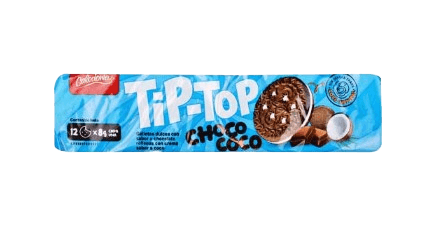 GALLETA TIP TOP CHOCO COCO 96GR