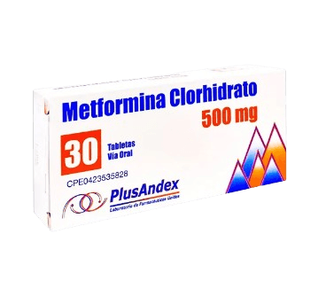 METFORMINA CLORHIDRATO 500MG X 30TAB