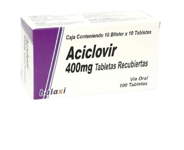 ACICLOVIR 400MG BLISTER X 10