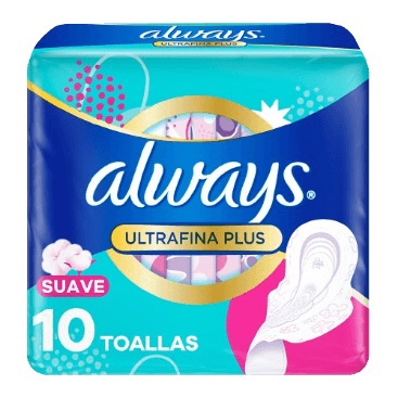 ALWAYS ULTRAFINA-SUAVE X10