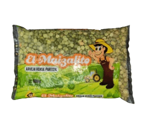 ARVEJAS VERDES PARTIDAS MAIZALITO X 400G