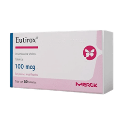 EUTIROX 100MCG X 50TAB MERCK