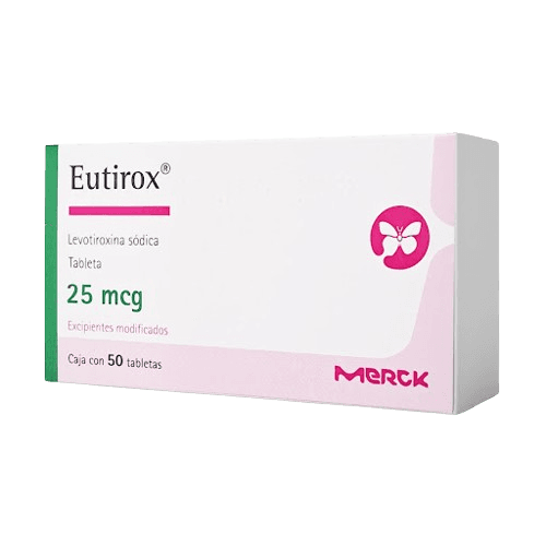 EUTIROX 25MCG X 50TAB MERCK