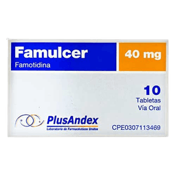 FAMULCER 40MG X 10 TAB