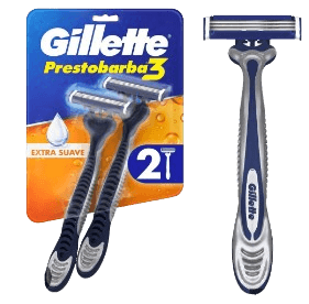 GILLETTE BLISTER PB3X2UN MASC 23G