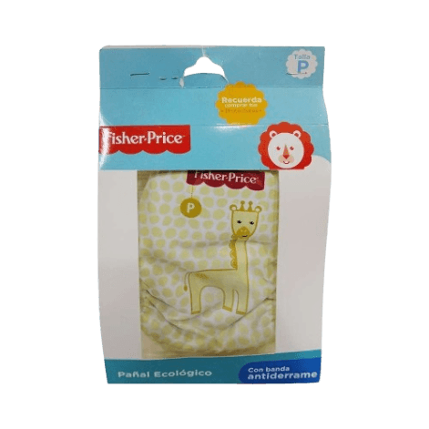 PAÑAL ECOLOGICO FISHER PRICE TALLA P