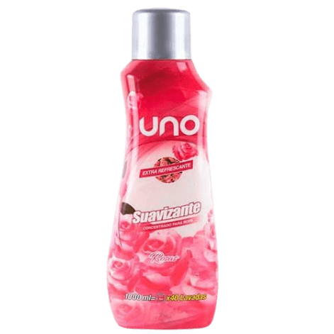 SUAVIZANTE PARA ROPA UNO (ROSAS) 1000ML