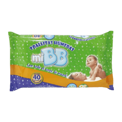 TOALLAS HUMEDAS MI BB X 40