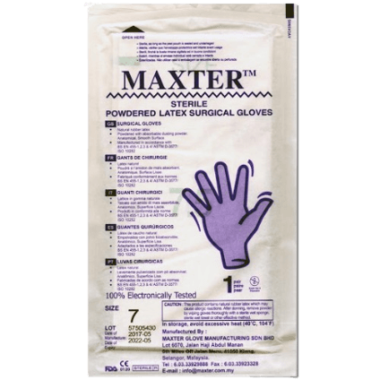 GUANTES QUIRURGICOS # 7