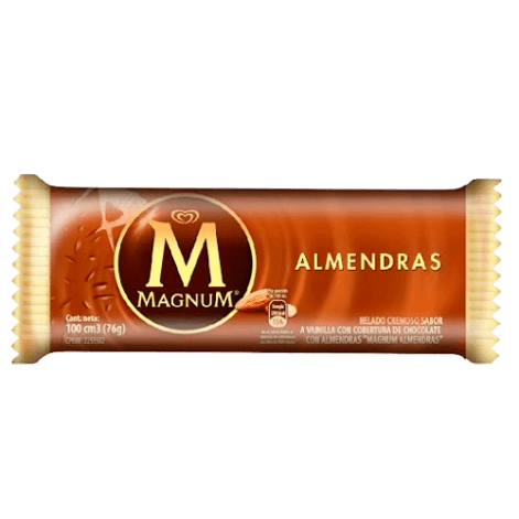 HELADO MAGNUM ALMENDRAS X100 ML