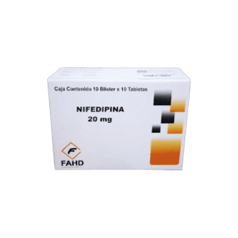NIFEDIPINA 20MG X 10BLIST FAHD