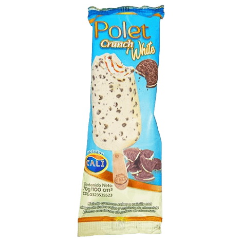 POLET CRUNCH WHITE HELADOS CALI
