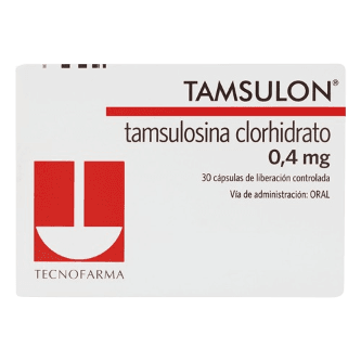 TAMSULON 0.4MG X 30 CAP