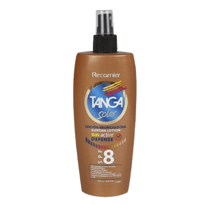 LOCION BRONCEADORA TANGA SPF8 250ML