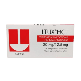 ILTUX HCT 20MG/12.5MG X 28 COMP