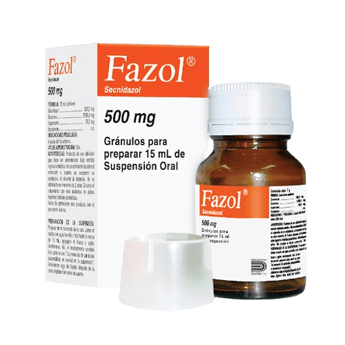 FAZOL 500MG X 15ML SUSP